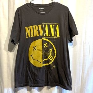 Nirvana band T-shirt size large